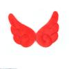 Asas de Anjo de pelúcia ultrassônicas cartão de bolo decoração de roupas infantis material de brinquedo acessórios de joalheria diy