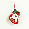 Mini Calcetines Navideños Colgantes Bolsas Pequeñas de Regalo Bolsas para Dulces Colgantes para Decoración del Árbol de Navidad