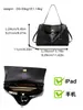 Bolso de hombro marca B similar a Rodeo, bolso tote de moda para el trabajo de gran capacidad, bolso de mano simple de alta gama al por mayor