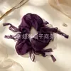 Venta directa del fabricante: Goma de pelo de encaje con lazo fresca y simple, Goma para el pelo estilo pastoral, Diadema, Cuerda para el pelo