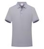 Macacão polo de malha de verão com lapela masculino e feminino camisa cultural bordado com logo roupa de trabalho camisa publicitária para grupo
