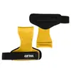 Agarres de mano de cuero genuino para fitness para hombres y mujeres, transpirables, para dominadas, equipo auxiliar para entrenamiento, venta al por mayor