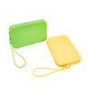 Bolsa de Almacenamiento Cosmético de Silicona de Moda Multifuncional Portátil para Teléfono Móvil, Monedero, Brochas de Maquillaje, Artículos de Tocador