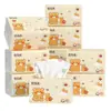 18 Pacotes Grandes de Papel Toalha, 460 Folhas, Feito de Polpa de Madeira Virgem, Caixa Fechada, Guardanapos Domésticos, Papel Higiênico, Lenços de Papel Domésticos em Atacado