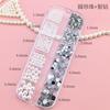 Venta Caliente de Amazon Pegatina Facial de Perla Pegatina Facial de Diamante Accesorios para Uñas Diamante de Fondo Plano Flor DIY Mariposa Decoración de Uñas