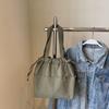 Bolsa Grande Casual de Pedido Extranjero para Mujer 2026 Nueva Moda Versátil Bolsa de Tela Bolso de Hombro Gran Capacidad Bolso Cubo para Viajes