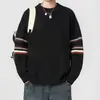 Recomendación de Artículo Popular Marca de Moda Suéter de Punto con Cuello Redondo Atractivo Fábrica Ropa de Punto para Hombre