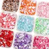 10g Perlas Redondas Mixtas Acrílicas, Perlas de Flor de Lazo, Pulsera DIY Hecha a Mano, Collar, Materiales para Accesorios de Joyería