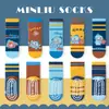 Nuevos Calcetines Antideslizantes para Niños Primavera y Otoño Calcetines de Media Pantorrilla Calcetines Lisos para Niños Clase A Primavera y Otoño Calcetines de Suelo para Interiores con Puntos de Gel