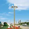 Zhongshan Lótus Lanterna Chinesa Praça ao Ar Livre Paisagismo LED Poste Alto Luminária de Rua