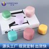 Frasco Quadrado de Creme de Camada Dupla Cor Macaron 5G-50G Frasco de Creme Facial à Prova de Luz 10G100G Frasco Secundário para Máscara Facial