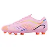 Chuteiras de Futebol Masculinas Krosser de Cano Baixo Tamanhos para Estudantes Jovens 31-44 Travas Longas/Multiterreno Sapatos de Treino Esportivo para Competição