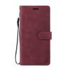 Funda para iPhone 11, funda de piel esmerilada con tapa abatible para Apple 12Pro, funda de piel tipo cartera, funda protectora
