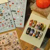 Tiesu Populares Pegatinas Oscuras de Uñas para Halloween Nuevo Papel en Relieve Calabaza Telaraña Calavera Ts-4179 Fiesta de Fantasmas