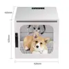 Secador de Mascotas, Secador de Pelo Doméstico Totalmente Automático, Soplador de Agua, Artefacto para Bañar y Secar Gatos y Perros, Caja de Secado Multifuncional