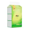 Papel de Seda Heartfelt 150 Folhas/3 Pacotes Tamanho M Três Camadas com Aroma de Chá Guardanapos Caixa Fechada Atacado Dt32150