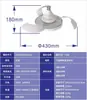 Nuevo Modelo Luz de Ventilador Invisible con Montaje de Tornillo para Hall, Luz de Ventilador de Techo LED para Cocina y Dormitorio, Luz de Ventilador Pequeña Silenciosa