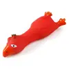 Brinquedo de Galinha Gritante de Látex para Cachorros, Brinquedo Mastigável Durável e Barulhento para Alívio do Tédio