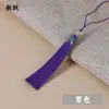 Al por mayor borla de cloisonné Nudo chino borla borla marcapáginas poliéster abanico antiguo accesorios de vestimenta colgante