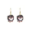 Aretes Divertidos Transfronterizos de Gatito Lindo de Dibujos Animados Aretes Creativos Atmosféricos Aretes de Animales Japoneses y Coreanos Venta al por Mayor Europea y Americana