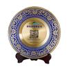 Placa de Cobre Conmemorativa de Dos Tonos Adornos Conmemorativos Unidad Retiro Marca de Honor Fábrica de Trofeos de Latón Venta al por Mayor