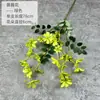 Flores de Rosa de Rama Alta Personalizadas al por Mayor Flor Artificial Clase Sala de Bodas Floral Decoración Suave Flor Artificial Luciérnaga Nueva Flor de Seda