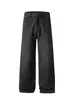 Ropa para Hombre Maple House / Nueva Colección Primavera: Jeans Retro Negros de Estilo Americano de Alta Calidad, Pantalones Largos Rectos Holgados para Hombre