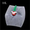 Bolsa de Água Dobrável para Exterior 20L Grande Capacidade Recipiente de Água Portátil Garrafa de Água Balde de Água de Plástico Equipamento de Acampamento Suprimentos