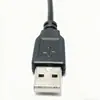 Cable USB Cable USB Rojo y Negro Cable de Dos Hilos de Alambre Desnudo Usba/M Más Tarjeta de Cola Cable de Alimentación para Instrumento/Dispositivo Digital