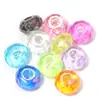 Cuentas Acrílicas de Agujero Grande de 13 mm Cuentas de Agujero Grande Coloridas Pulsera de Cuentas DIY Accesorios de Joyería Cuentas Redondas Cuentas Sueltas