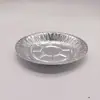 Caja de Embalaje Redonda Desechable de Gran Capacidad, Tazón para Llevar, Bandeja de Papel de Aluminio para Pescado a la Parrilla y Almejas, Suministro Directo del Fabricante, Caja de Comida de Papel de Aluminio
