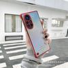 Funda ultrafina transparente sin bordes para Huawei Mate 40 Pro, P30, Nova 8/7, galvanizada, 5/6 SE, media bolsa