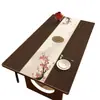 Nuevo Mantel de Mesa Estilo Chino, Impermeable y Resistente al Aceite, Mantel sin Lavado, Sensación de Lujo Ligero y Alta Gama, Nuevo Modelo 2026, Mantel para Mesa de Café Resistente al Calor