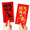 Sobres Rojos Hechos a Mano para Año Nuevo Materiales DIY para Estampar Año del Caballo Día de Año Nuevo Plantilla para Pintar de Año Nuevo Juego de Moldes Huecos para Estampar el Carácter de la Fortuna