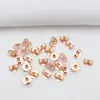 Tapones para los oídos de mariposa de oro de 14 quilates chapado, conservan el color, ganchos para pendientes hechos a mano para DIY, tapones para los oídos, materiales para joyería, pasadores para orejas, accesorios para pendientes
