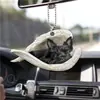 Novos Produtos Asas de Anjo para Dormir Pessoas Amantes de Cachorros Acessórios para Retrovisor de Carro Decoração de Árvore de Natal Cabides Acessórios para Carro
