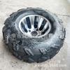 Pneu 22X10-10 polegadas para kart ATV de quatro rodas, pneu off-road modificado tipo W resistente ao desgaste, pneu a vácuo, cubo de roda