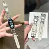 Adequado para pulseira Xiaomi 10 Hello Kitty couro Xiaomi 98pro alta aparência Huawei pulseira 1098nfc feminina
