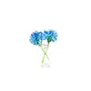 Arreglo floral de hortensias de vidrio de Zibo transfronterizo, ramo de flores artificiales, jarrón, arreglo floral, regalo de decoración de escritorio