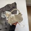 Diseño Nicho Textura Casual Bolso Simple Plisado 2025 Primavera Nuevo Estilo Bolso de Hombro Cruzado para Mujer de Moda