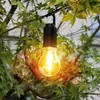 Luz Solar para Camping Luz Cálida Bombilla de Tungsteno Luz de Atmósfera Solar para Tienda de Campaña al Aire Libre Luz Solar para Puesto de Mercado Nocturno
