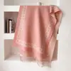 Chal Jacquard de Patrón Chino Wanzi de Doble Cara Guochao Otoño Invierno Engrosado Cálido Bufanda con Borlas Regalo Venta al por Mayor