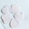 Adorno de Corazón de 25 mm Cristal Natural Piedra Semipreciosa No Poroso Adorno con Forma de Corazón Adorno de Corazón Melocotón Regalo de San Valentín Cuarzo Rosa