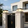 Luminárias Solares de Poste Luzes Solares para Pilares de Portão de Villa Luzes Solares para Pilares de Muro de Pátio Externo Luzes Solares para Pilares de Cerca de Pátio