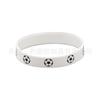2026 Presentes Pulseira de Silicone de Futebol Presentes Comemorativos Copa do Mundo EUA Canadá México Pulseira