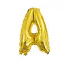 Globos de papel de aluminio con el alfabeto inglés, adecuados para fiestas de cumpleaños, celebraciones infantiles, bodas, habitaciones de novia, celebraciones de aniversario, Día de San Valentín chino (Festival Qixi), eventos corporativos y decoraciones escolares