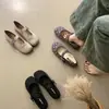 Sapatos Mary Jane Retro Franceses de Nicho com Bolinhas 2026 Nova Tendência da Moda de Verão Estilo Fada Suave