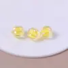 12mmab Color Degradado Dos Tonos Facetado Calabaza Redondas Perlas DIY Joyería Pulsera Accesorio para el Cabello Collar Accesorios Mayoreo