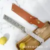 Cuchillo de Cocina Multiusos Alma de Hielo, Cuchillo Pequeño para Cortar Huesos Doméstico de Acero Completo, Hacha de Camping Gruesa Forjada a Mano, Hacha Afilada