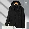 Jaqueta ao ar livre feminina estampada LOGO primavera e outono novo windproof watermeproof mountaineering casual hooded jacket for men